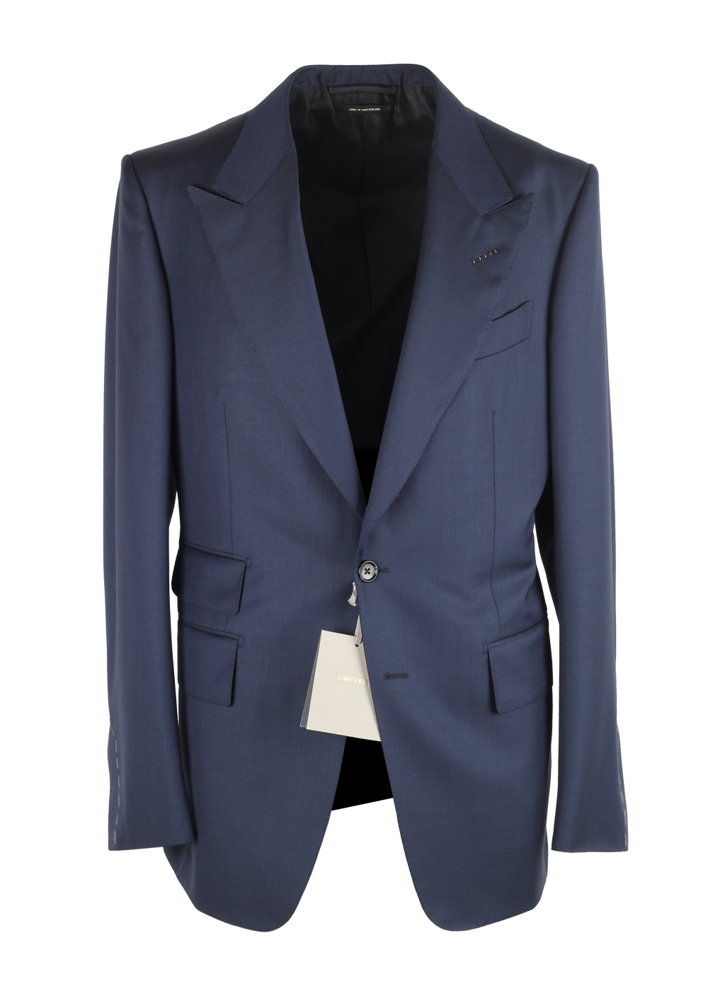 TOM FORD Shelton Solid Blue Suit | Costume Limité