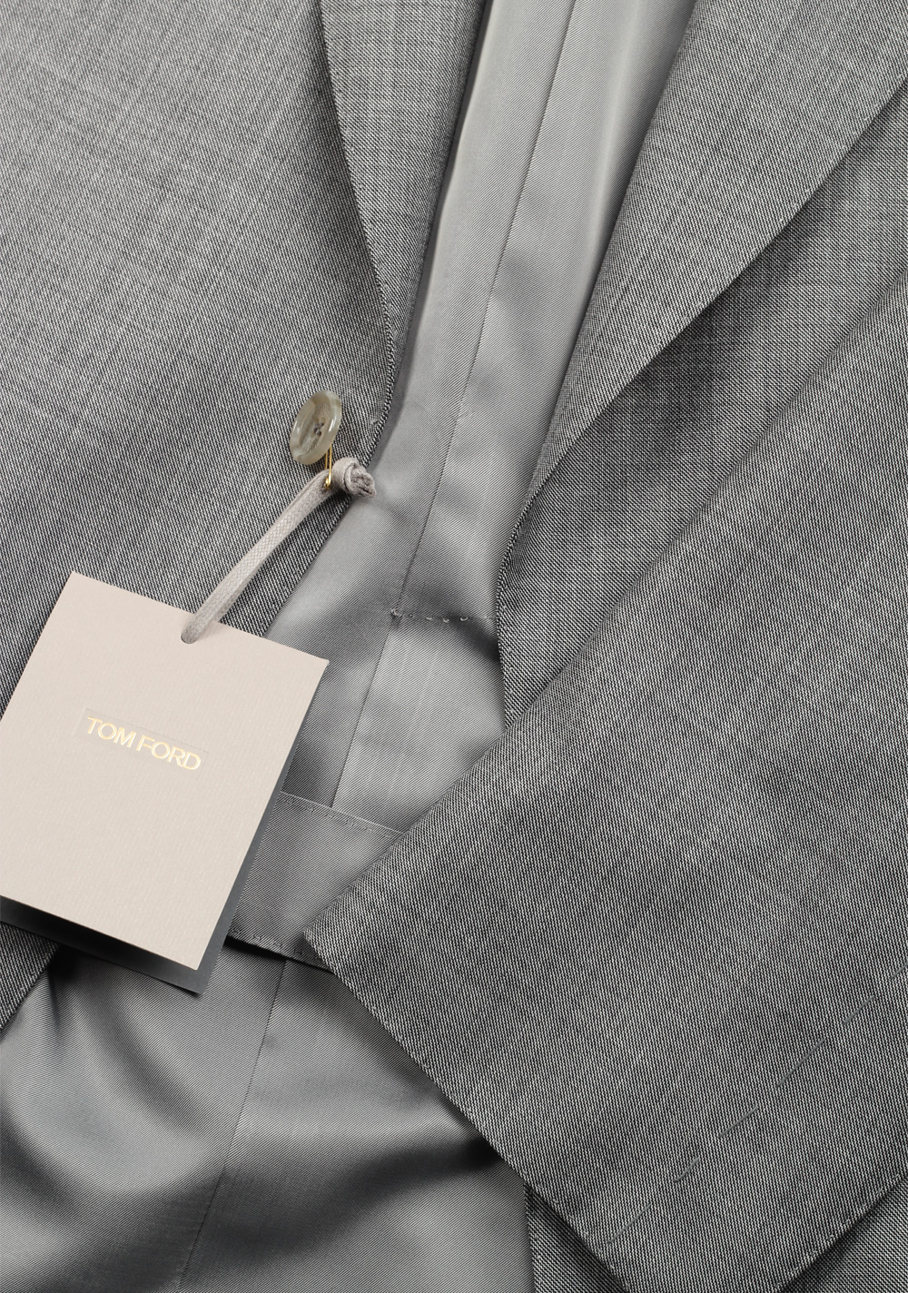 TOM FORD Shelton Solid Gray Suit | Costume Limité