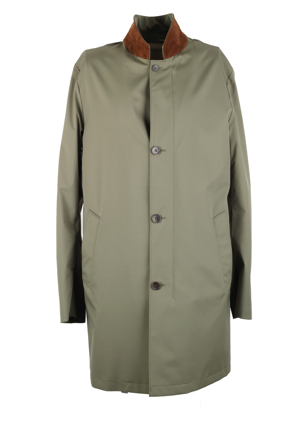 Loro Piana Green Storm System Sebring Coat Size XXXL / 48. U.S ...