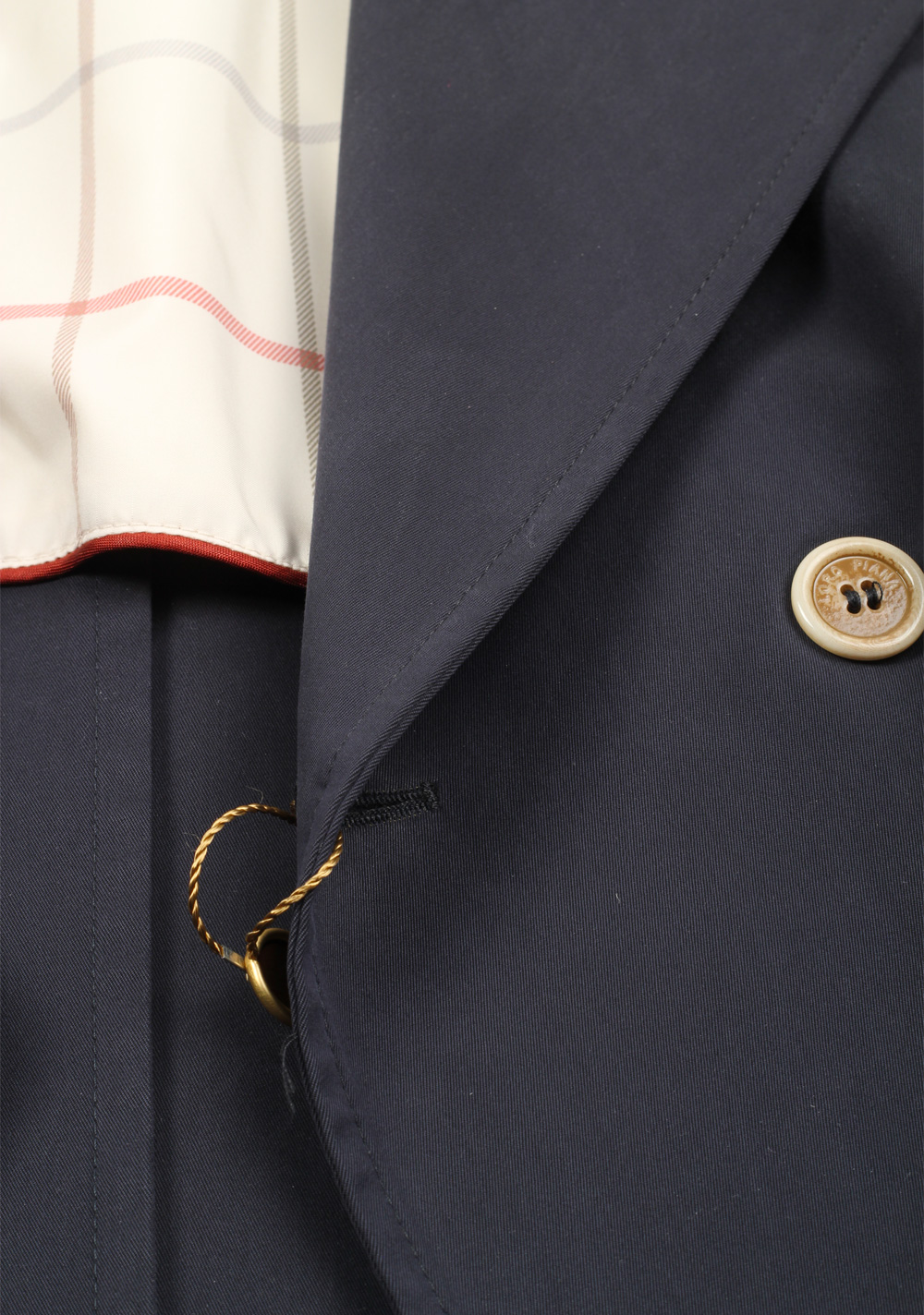 Loro Piana Blue Double Breasted Coat Size L / 52 IT / 42R U.S. Outerwear | Costume Limité
