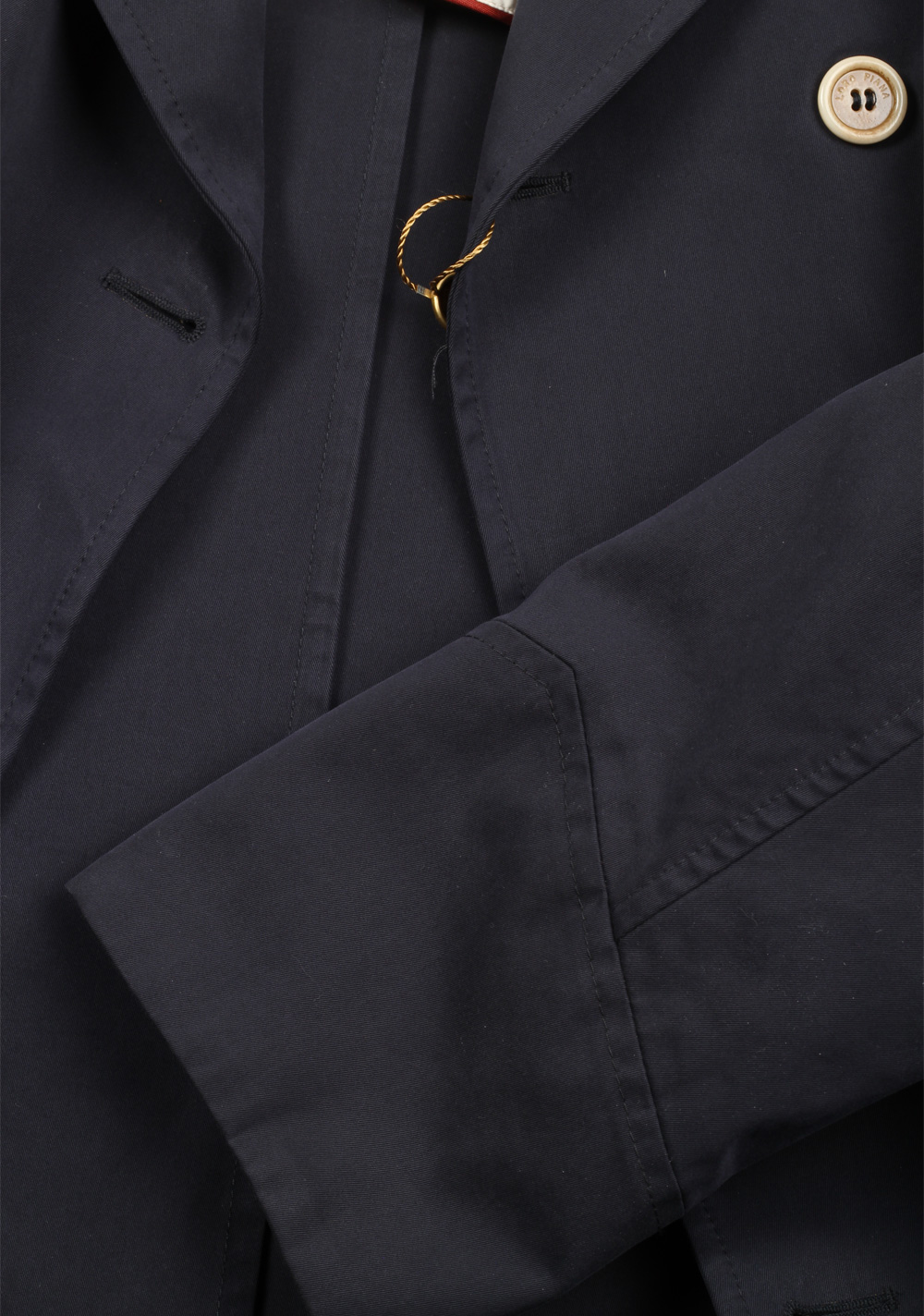 Loro Piana Blue Double Breasted Coat Size L / 42 U.S. Outerwear | Costume Limité