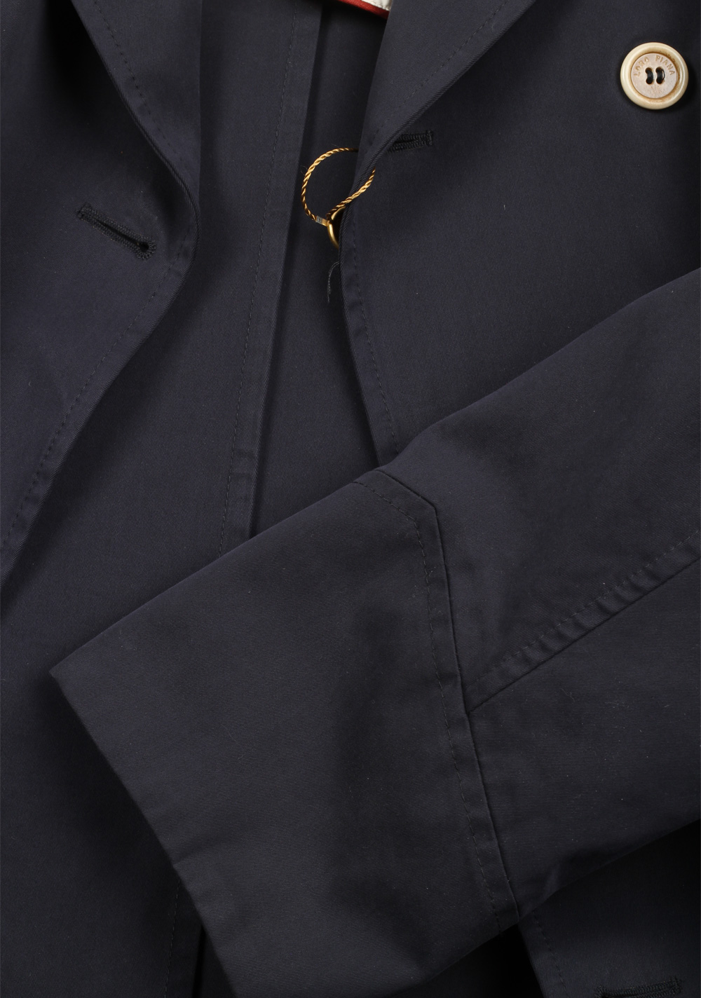 Loro Piana Blue Double Breasted Coat Size L / 52 IT / 42R U.S. Outerwear | Costume Limité
