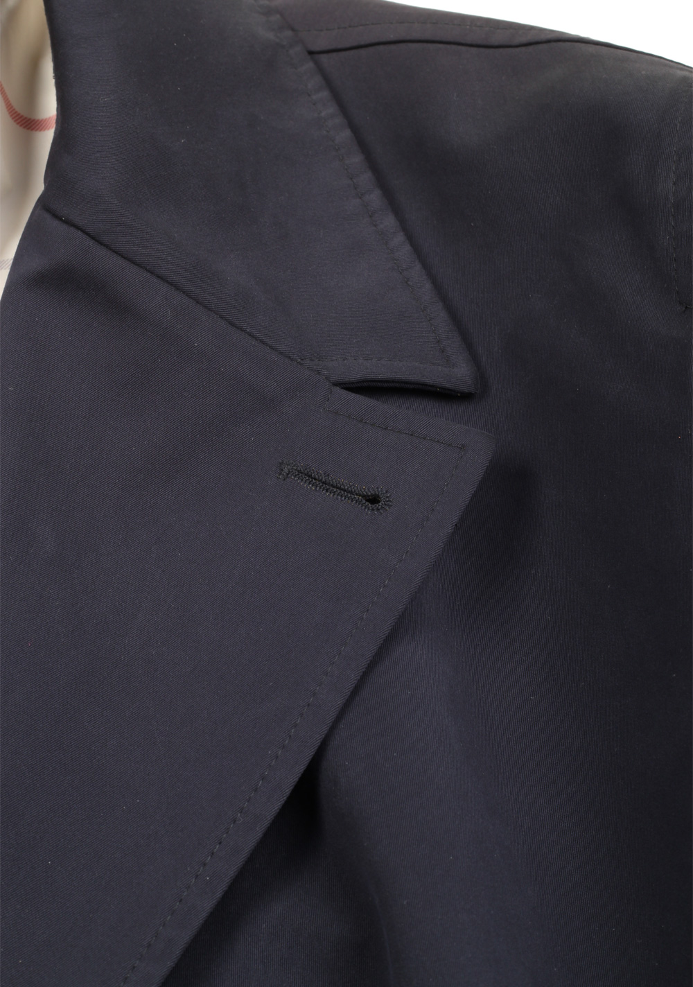 Loro Piana Blue Double Breasted Coat Size L / 52 IT / 42R U.S. Outerwear | Costume Limité