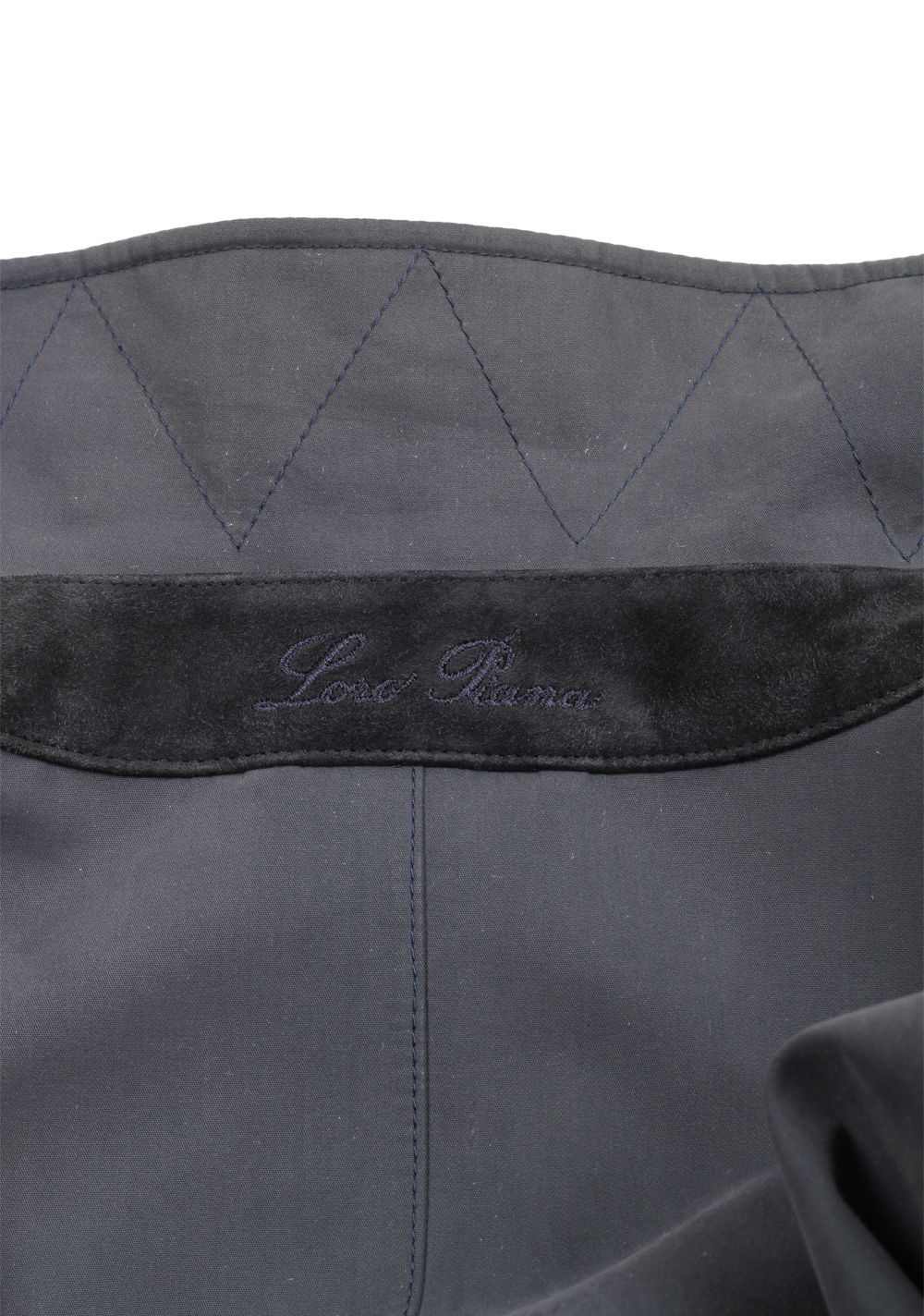 Loro Piana Blue Storm System City Trench Coat | Costume Limité