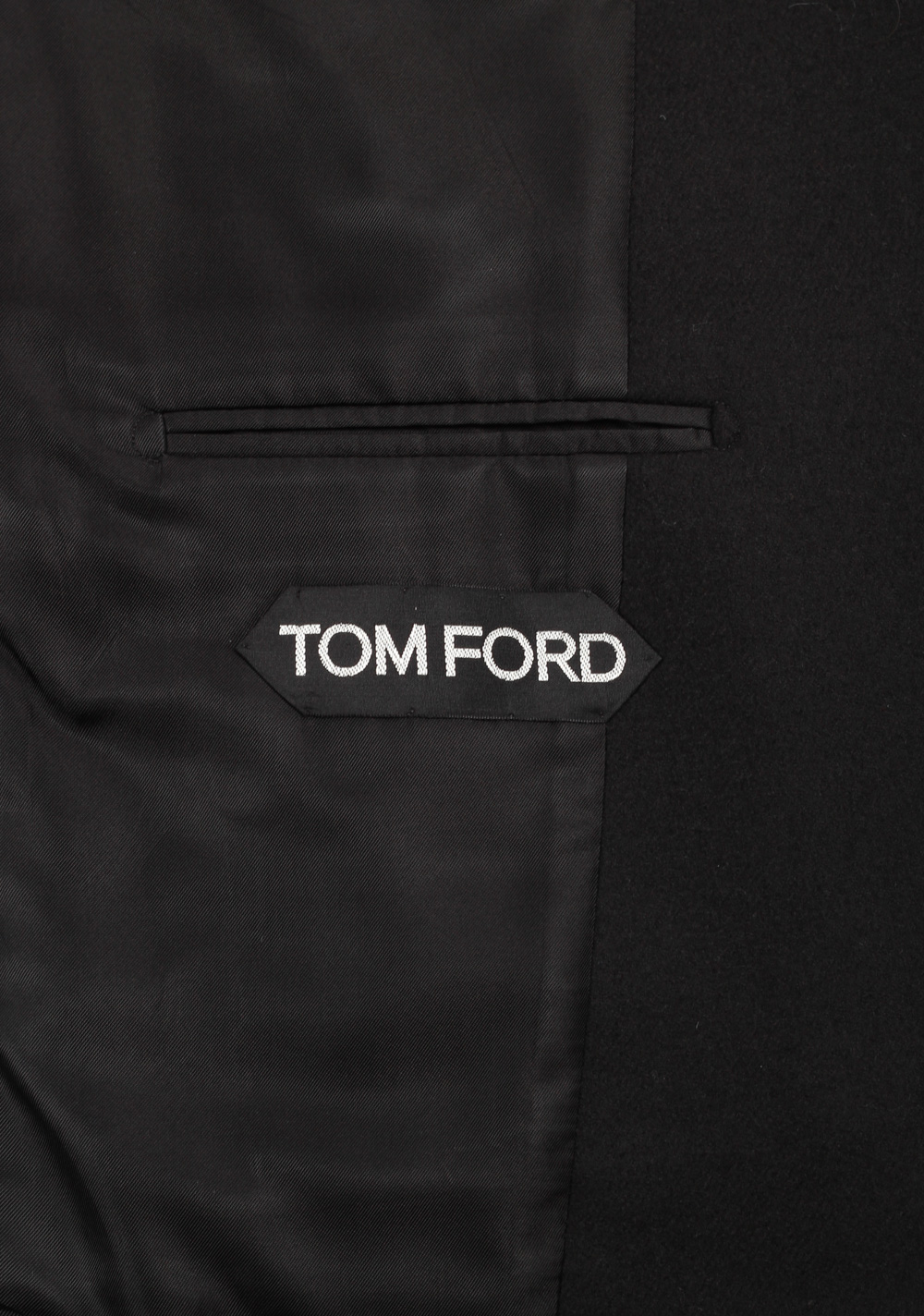 TOM FORD Atticus Black Sport Coat Size 56 / 46R U.S. In Wool | Costume Limité