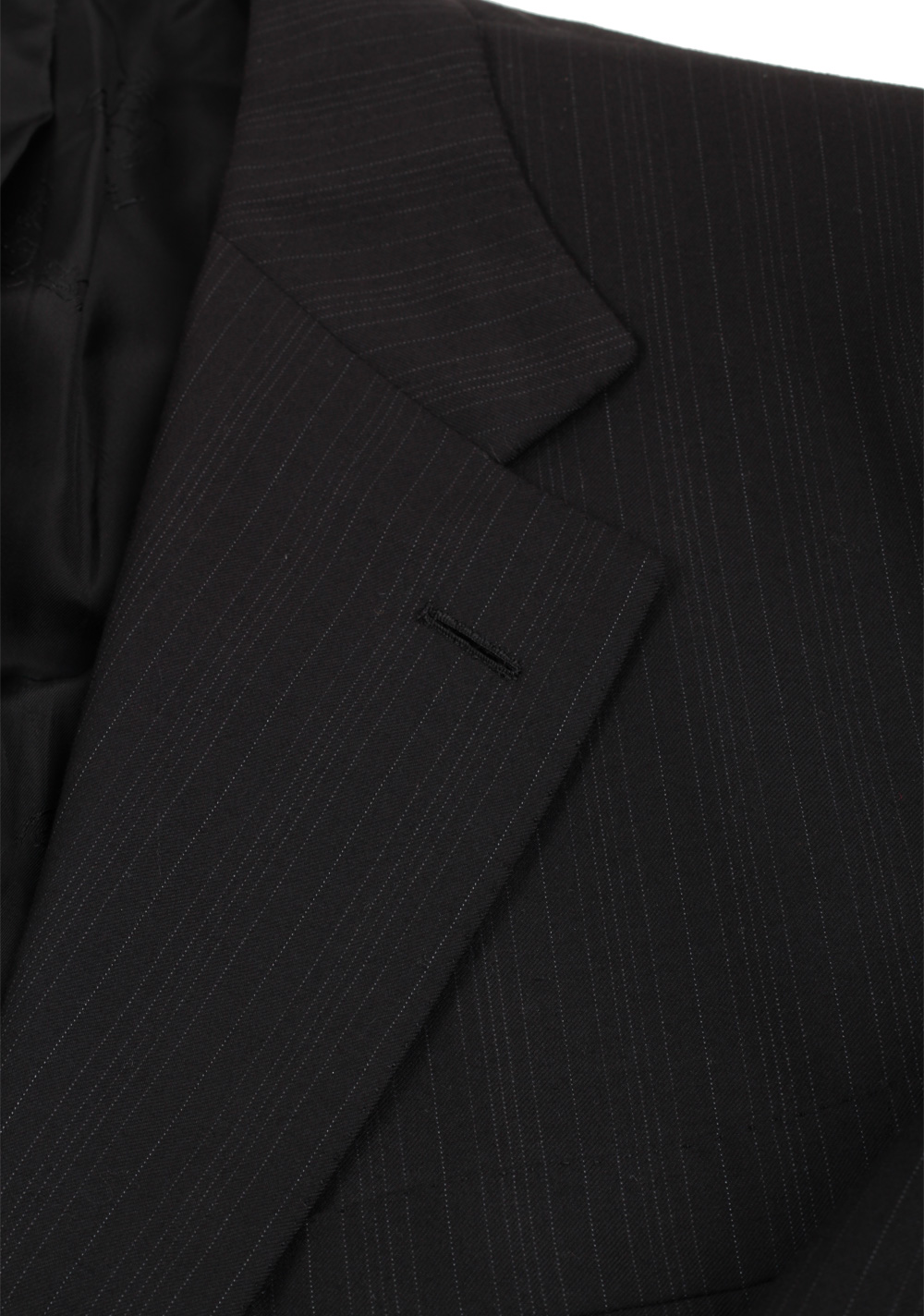 Brioni Colosseo Charcoal Suit Size 50 / 40R U.S. In Wool Super 200s | Costume Limité