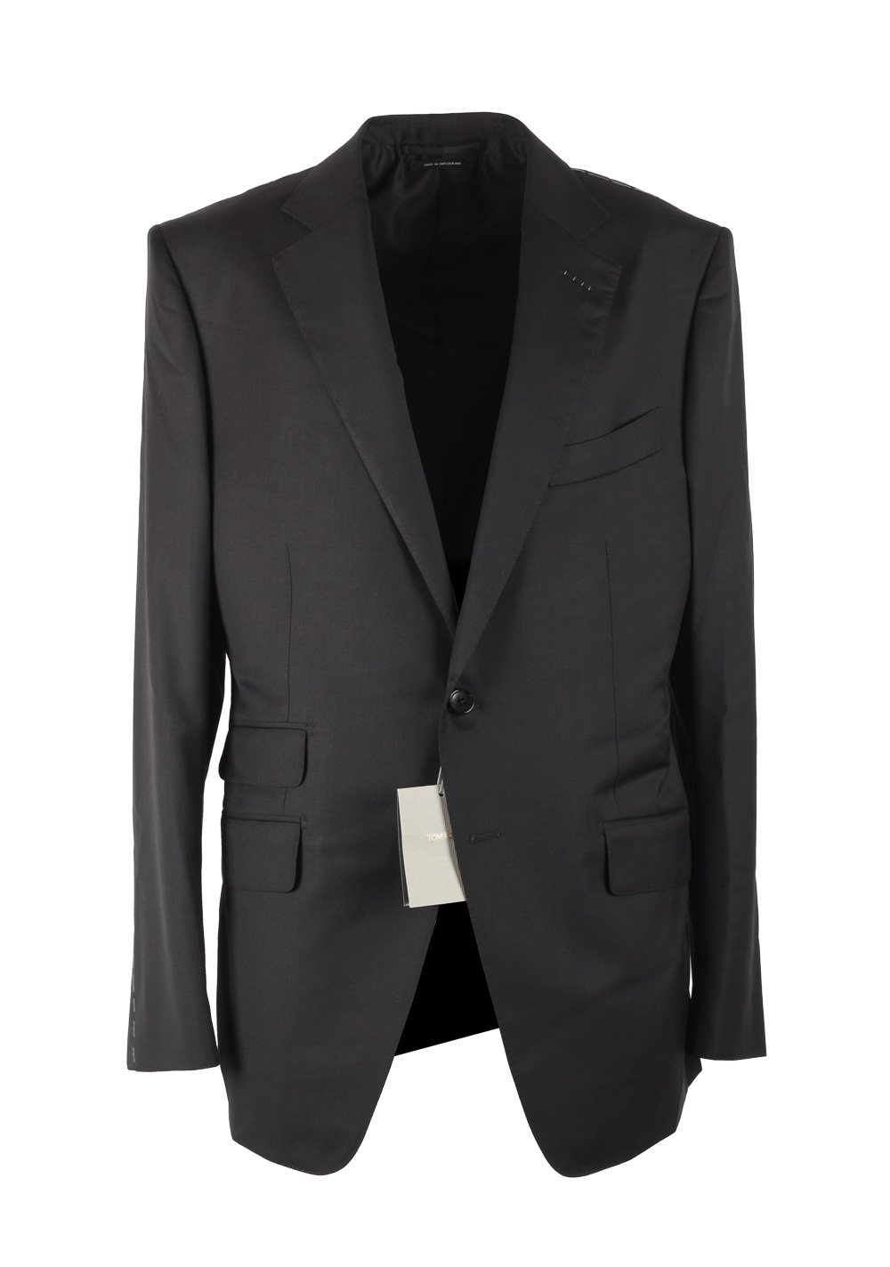 TOM FORD O’Connor Black Suit Size 48 / 38R U.S. In Wool Fit Y | Costume Limité