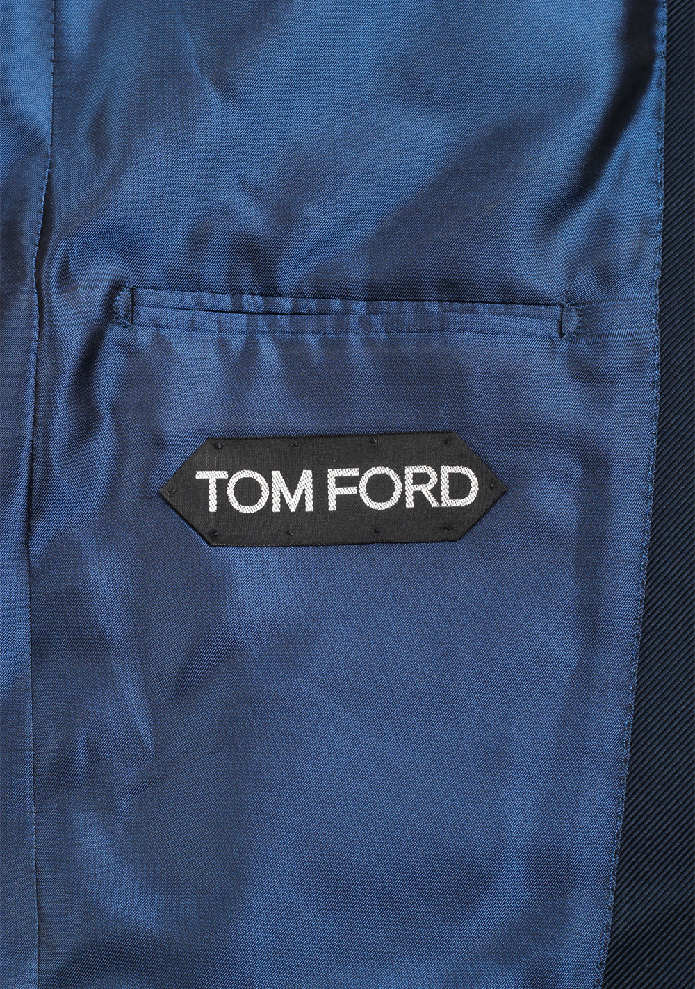 TOM FORD O’Connor Blue Tuxedo Suit Smoking Size 48C / 38S U.S. Fit Y In Mohair Cashmere | Costume Limité