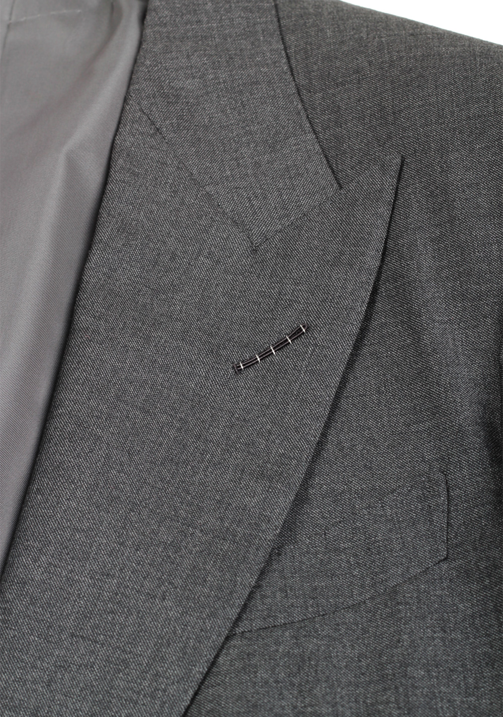 TOM FORD Windsor  Gray Sport Coat Size 48L / 38L In Wool | Costume Limité