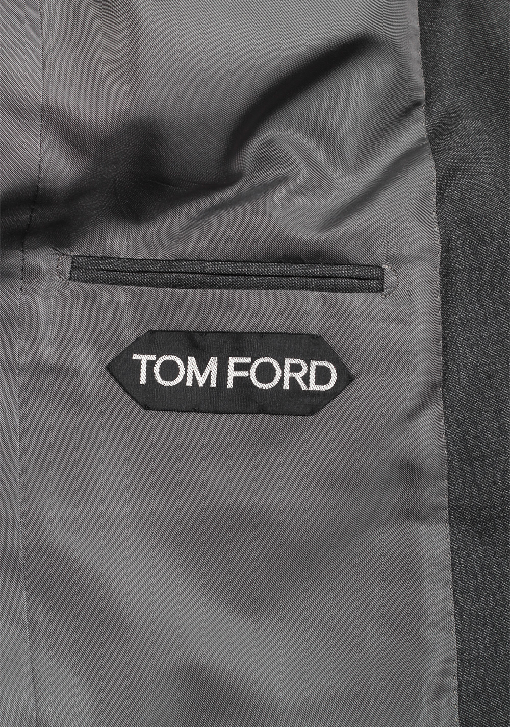 TOM FORD Windsor  Gray Sport Coat Size 48L / 38L In Wool | Costume Limité