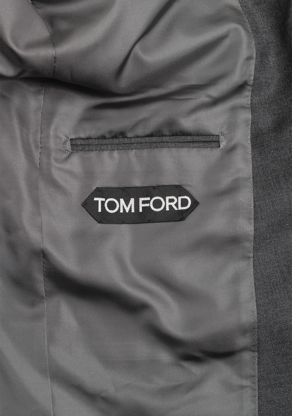 TOM FORD Windsor Gray 3 Piece Suit Size 50 / 40R U.S. Wool Fit A | Costume Limité