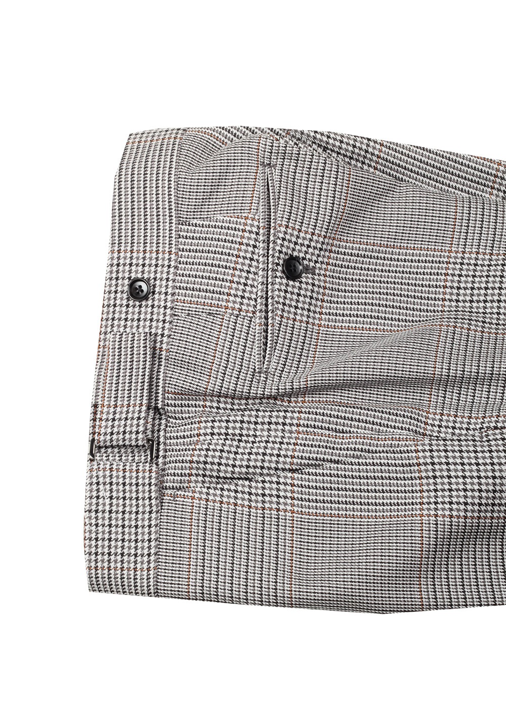 TOM FORD Atticus Gray Checked Suit Size 46 / 36R U.S. In Silk | Costume Limité