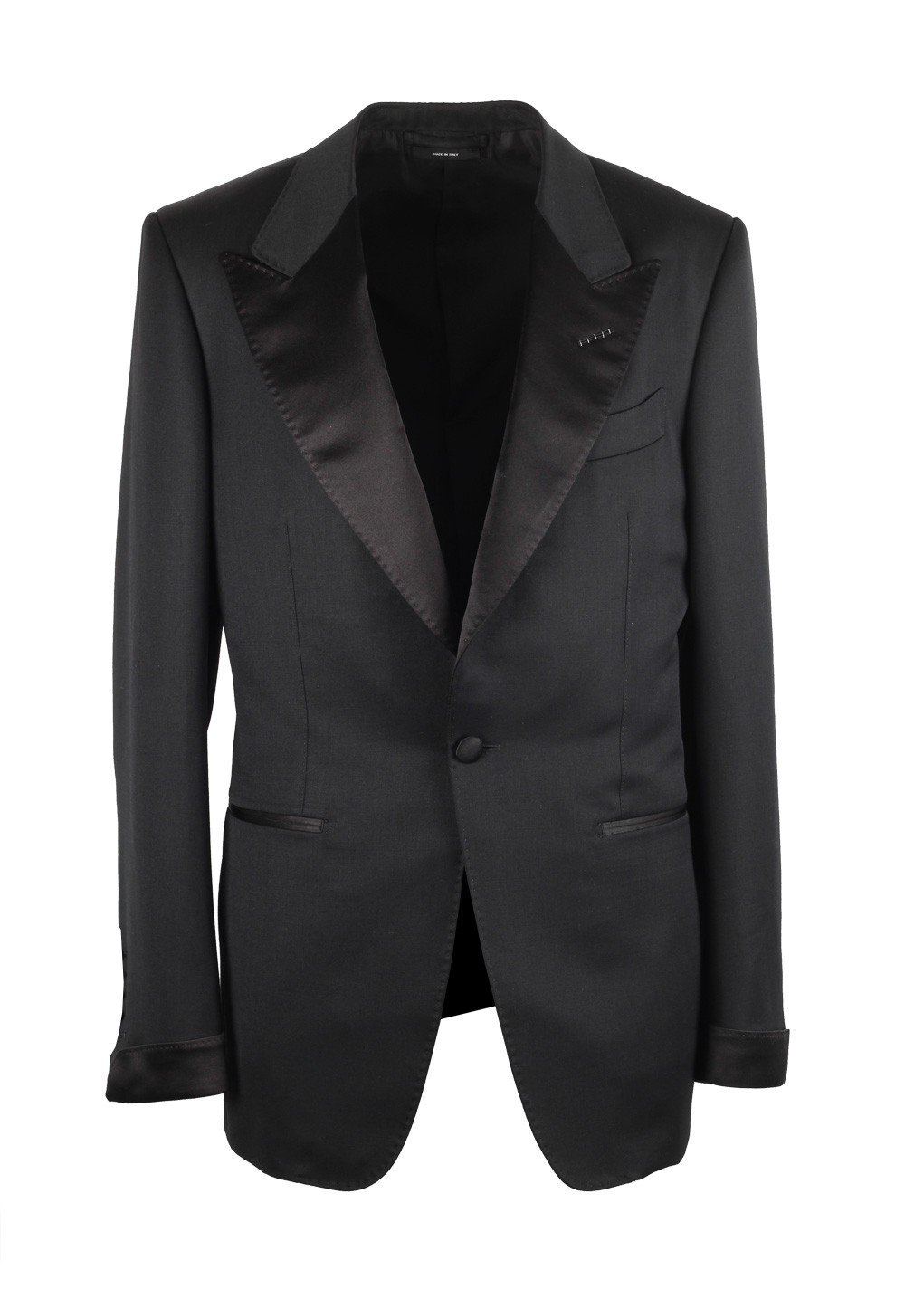 TOM FORD Shelton Black Tuxedo Dinner Suit Size 60 / 50R U.S. | Costume ...