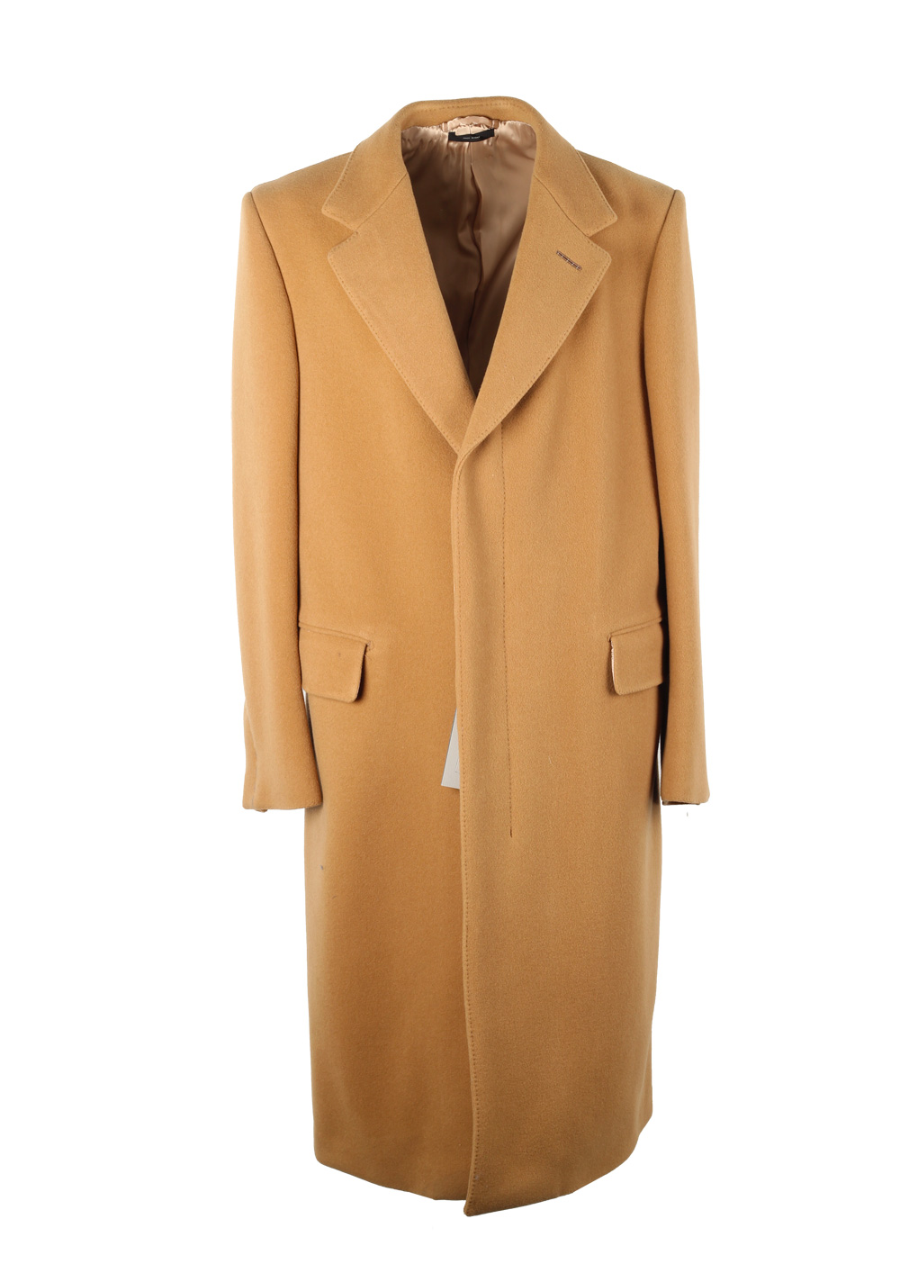 TOM FORD Beige Camel Coat Size 52 / 42R U.S. Outerwear | Costume Limité