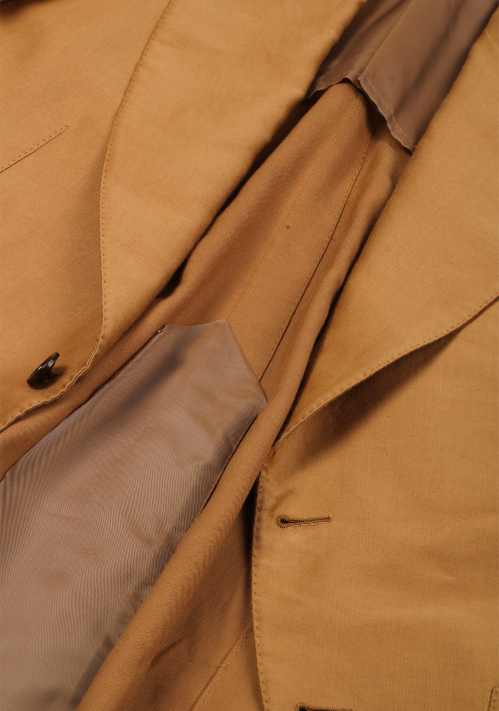 TOM FORD Atticus Sand Suit Size 46 / 36R U.S. In Cotton Linen | Costume Limité