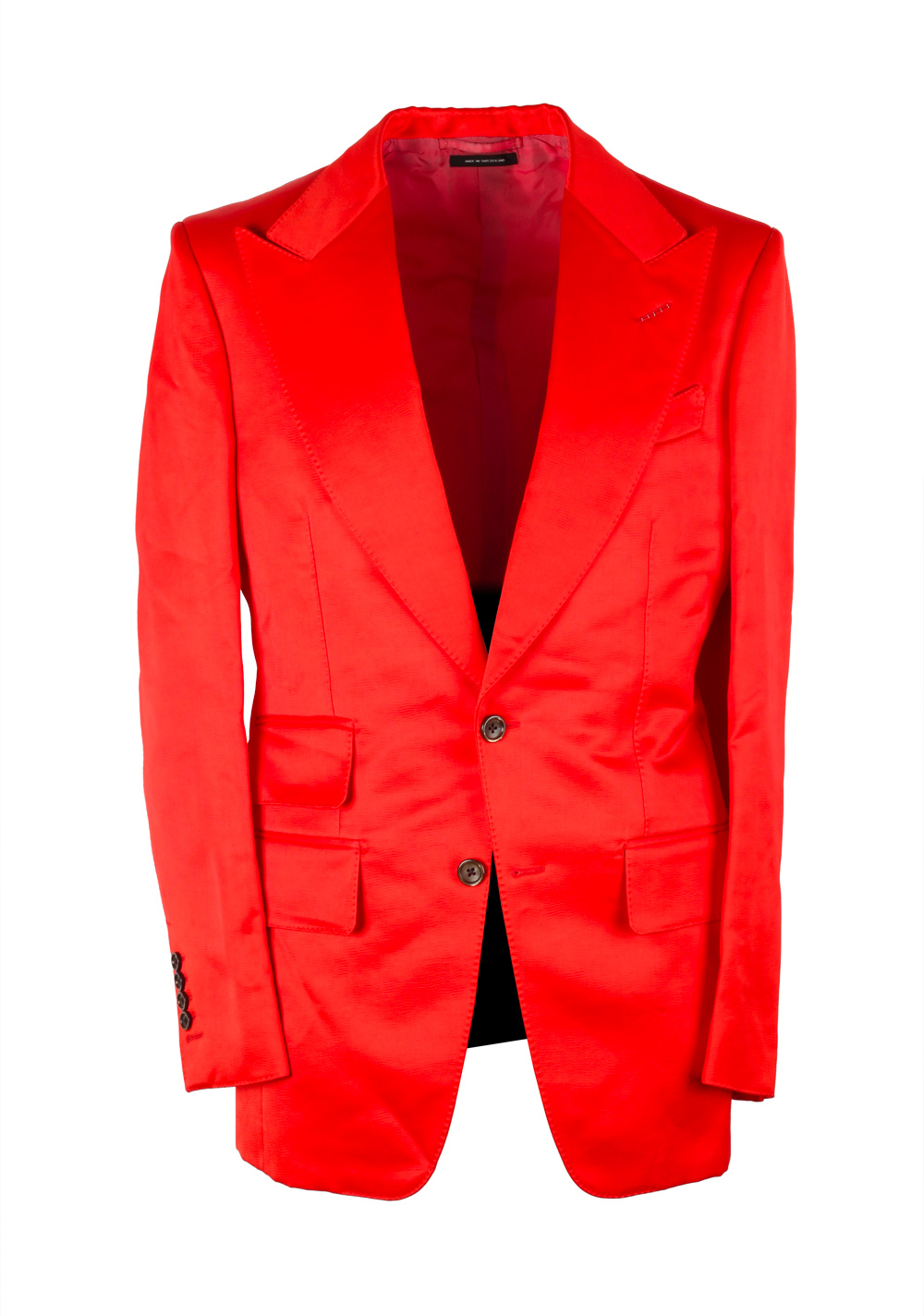 TOM FORD Basic Base M Red Suit Size 46 / 36R U.S. | Costume Limité