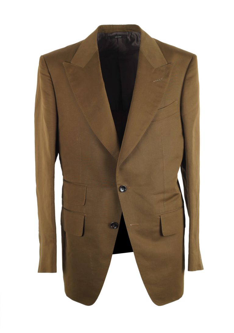 TOM FORD  Brown Atticus Suit Size 50 / 40R U.S. - thumbnail | Costume Limité