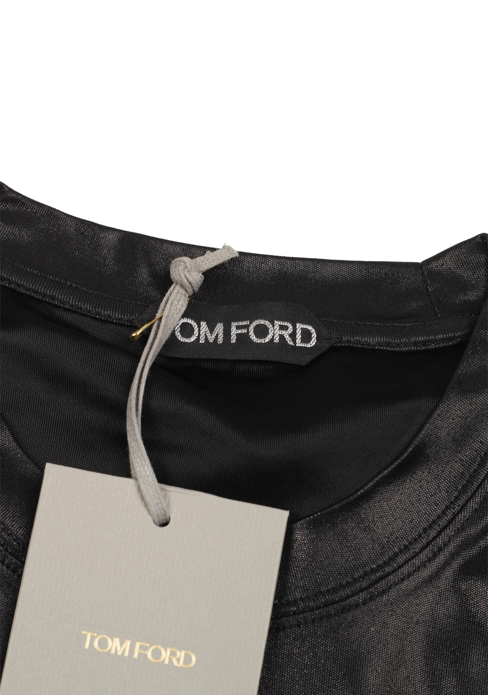 TOM FORD Black Tee Shirt Size 48 / 38R U.S. | Costume Limité