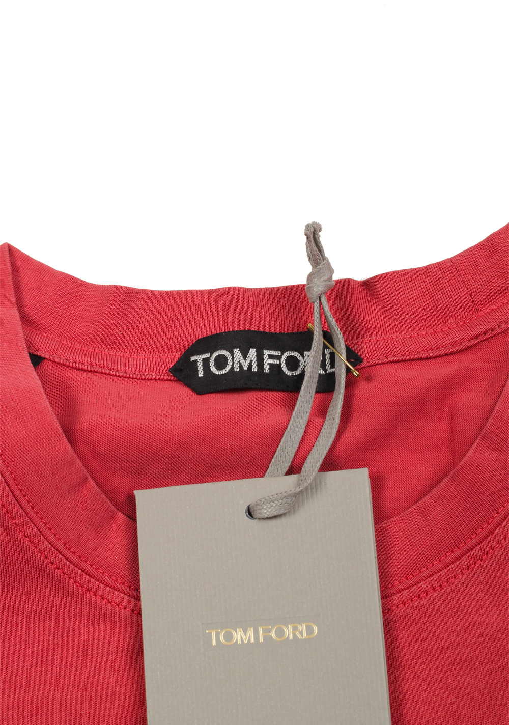 TOM FORD Red Tee Shirt Size 48 / 38R U.S. | Costume Limité