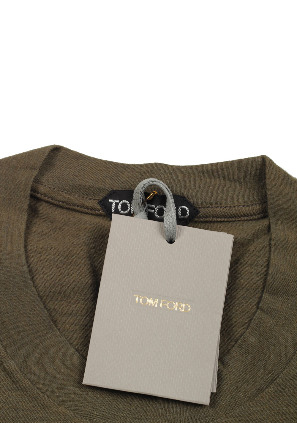 TOM FORD Green Tee Shirt Size 48 / 38R U.S. | Costume Limité
