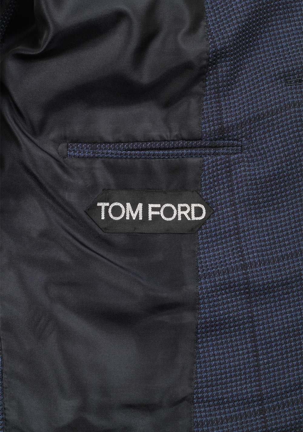 TOM FORD Spencer Blue Checked Sport Coat | Costume Limité