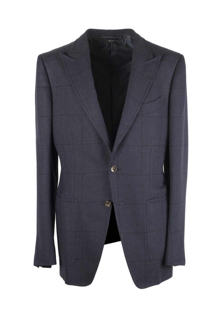 TOM FORD O’Connor Blue Checked Sport Coat - thumbnail | Costume Limité