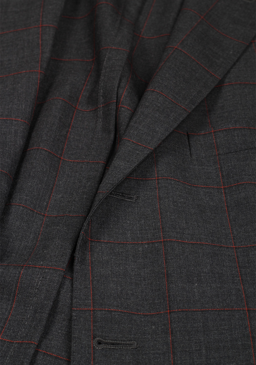 Boglioli K Jacket Gray Checked Suit Size 48 / 38R U.S. | Costume Limité