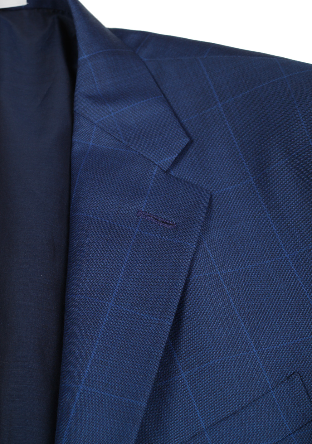 Boglioli Forza 52 Blue Checked Suit | Costume Limité