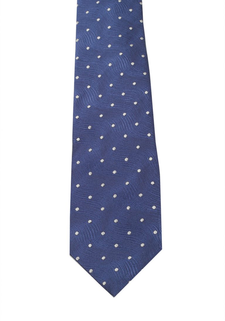 TOM FORD Patterned Blue Tie In Silk - thumbnail | Costume Limité