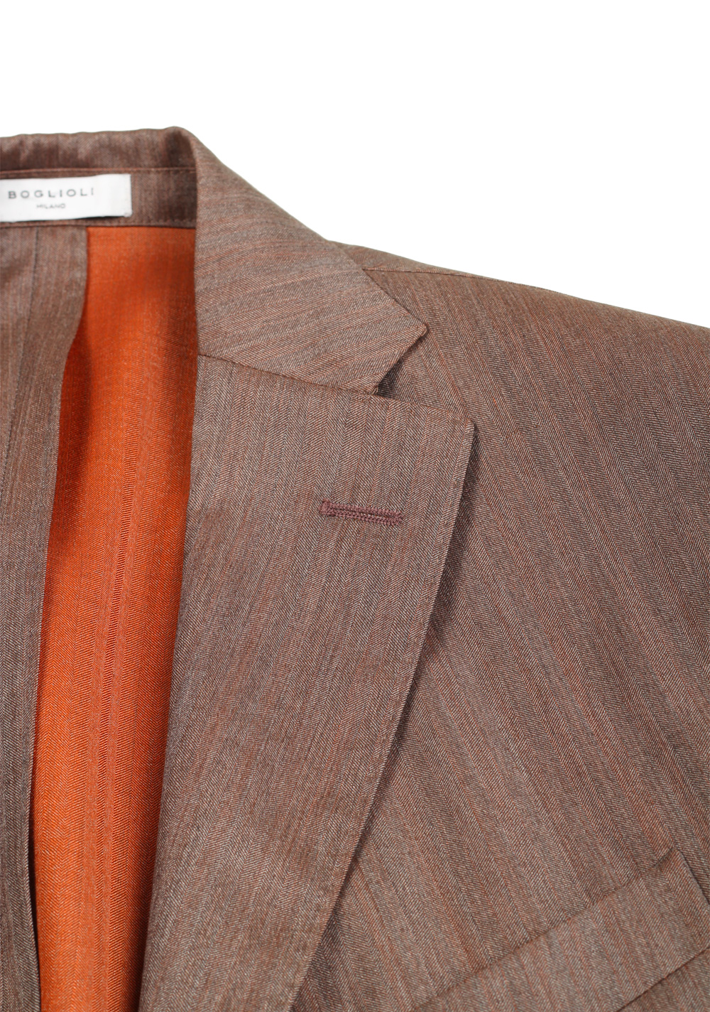 Boglioli K Jacket Brown Suit Size 50 / 40R U.S. | Costume Limité