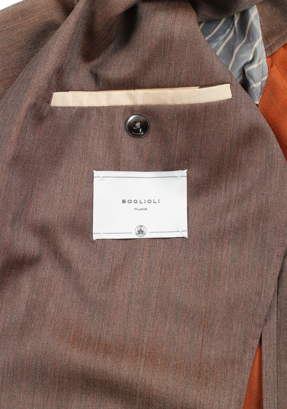 Boglioli K Jacket Brown Suit Size 50 / 40R U.S. | Costume Limité