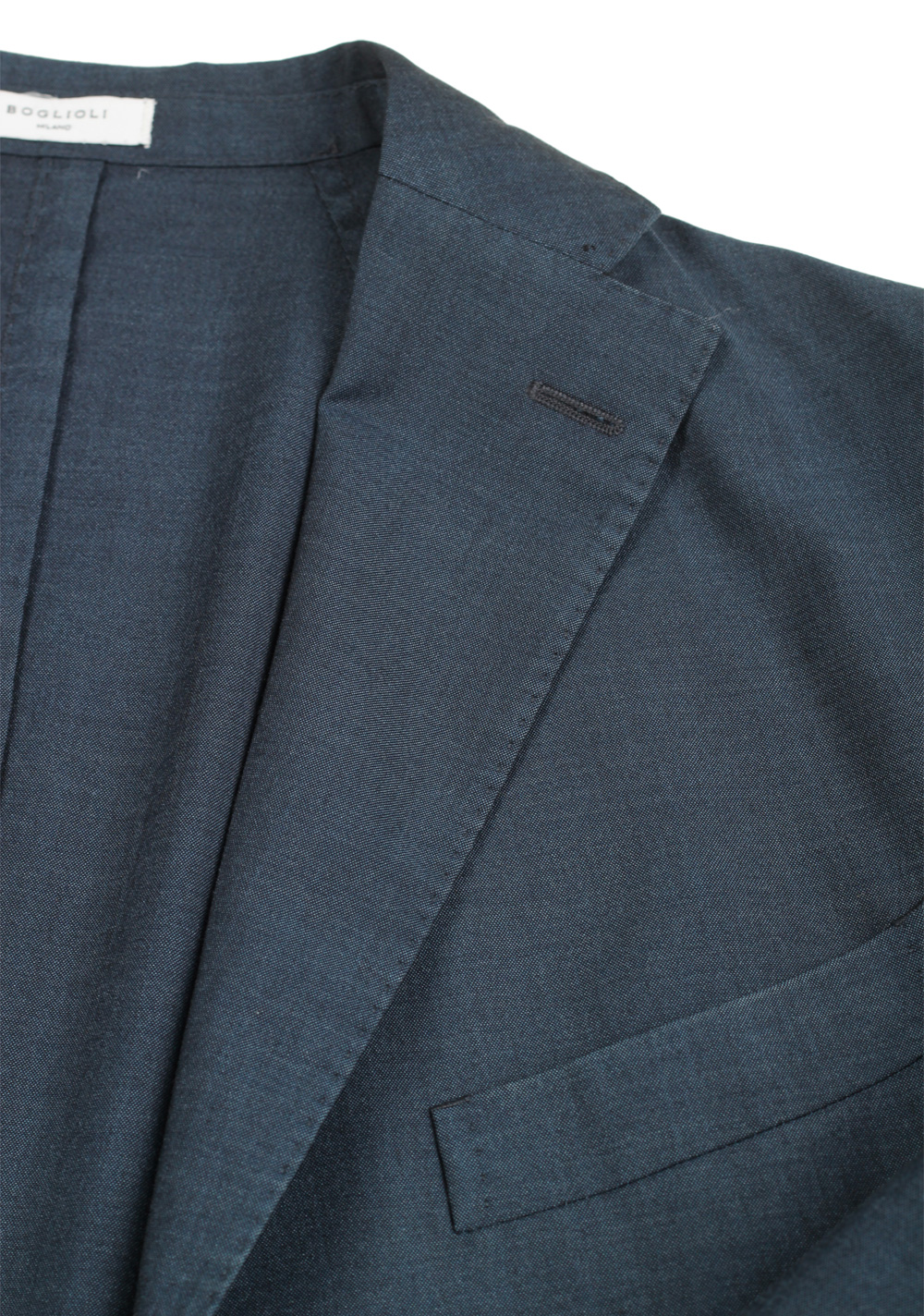 Boglioli K Jacket Blue Suit Size 54 / 44R U.S. | Costume Limité