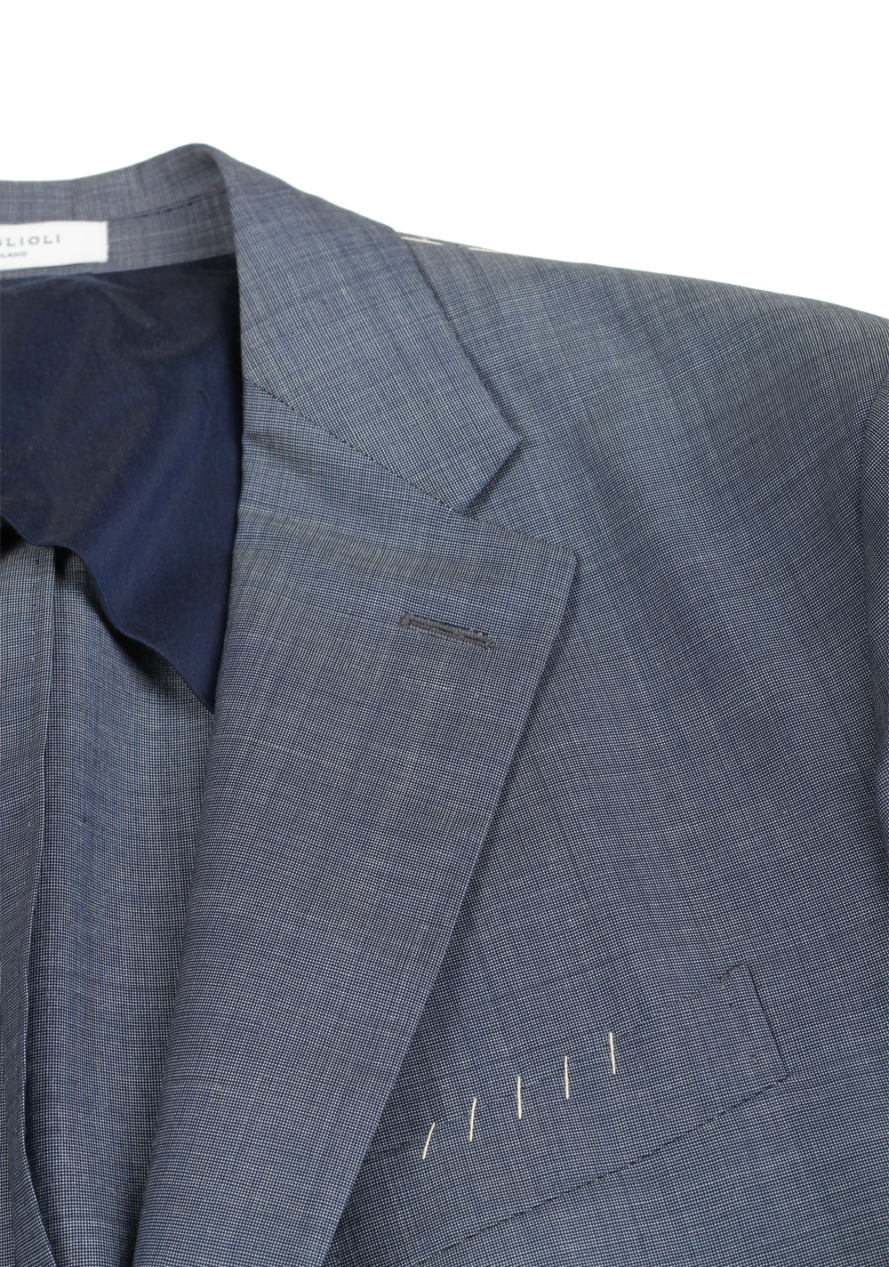 Boglioli 69 Blue Suit Size 54 / 44R U.S. | Costume Limité