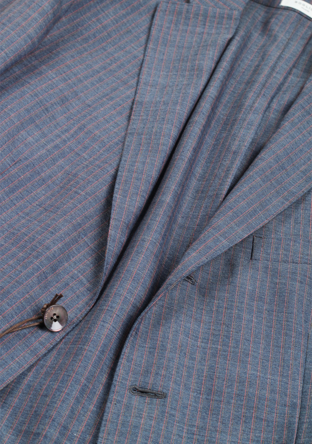 Boglioli K Jacket Blue Striped Suit Size 50 / 40R U.S. | Costume Limité