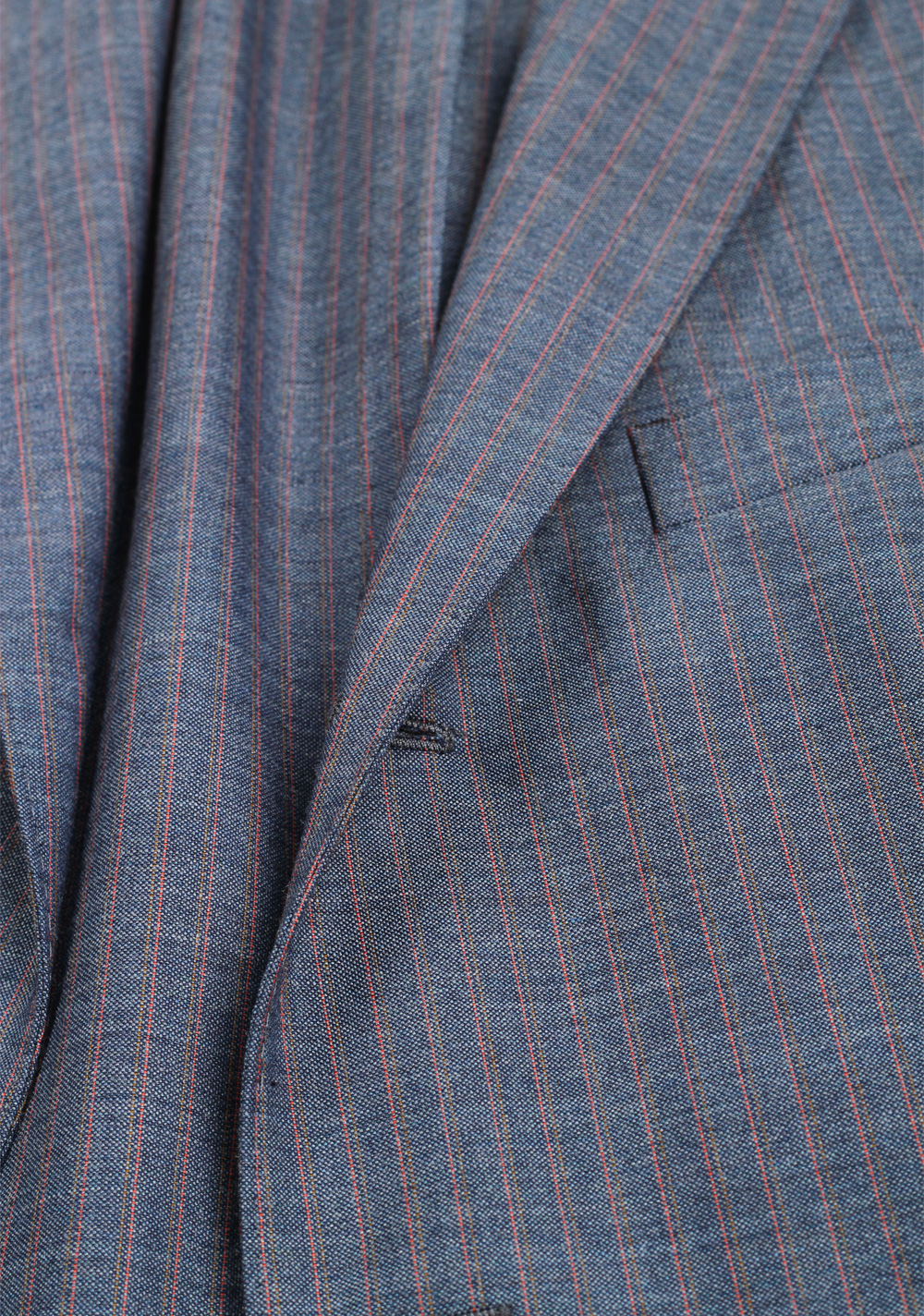 Boglioli K Jacket Blue Striped Suit Size 50 / 40R U.S. | Costume Limité