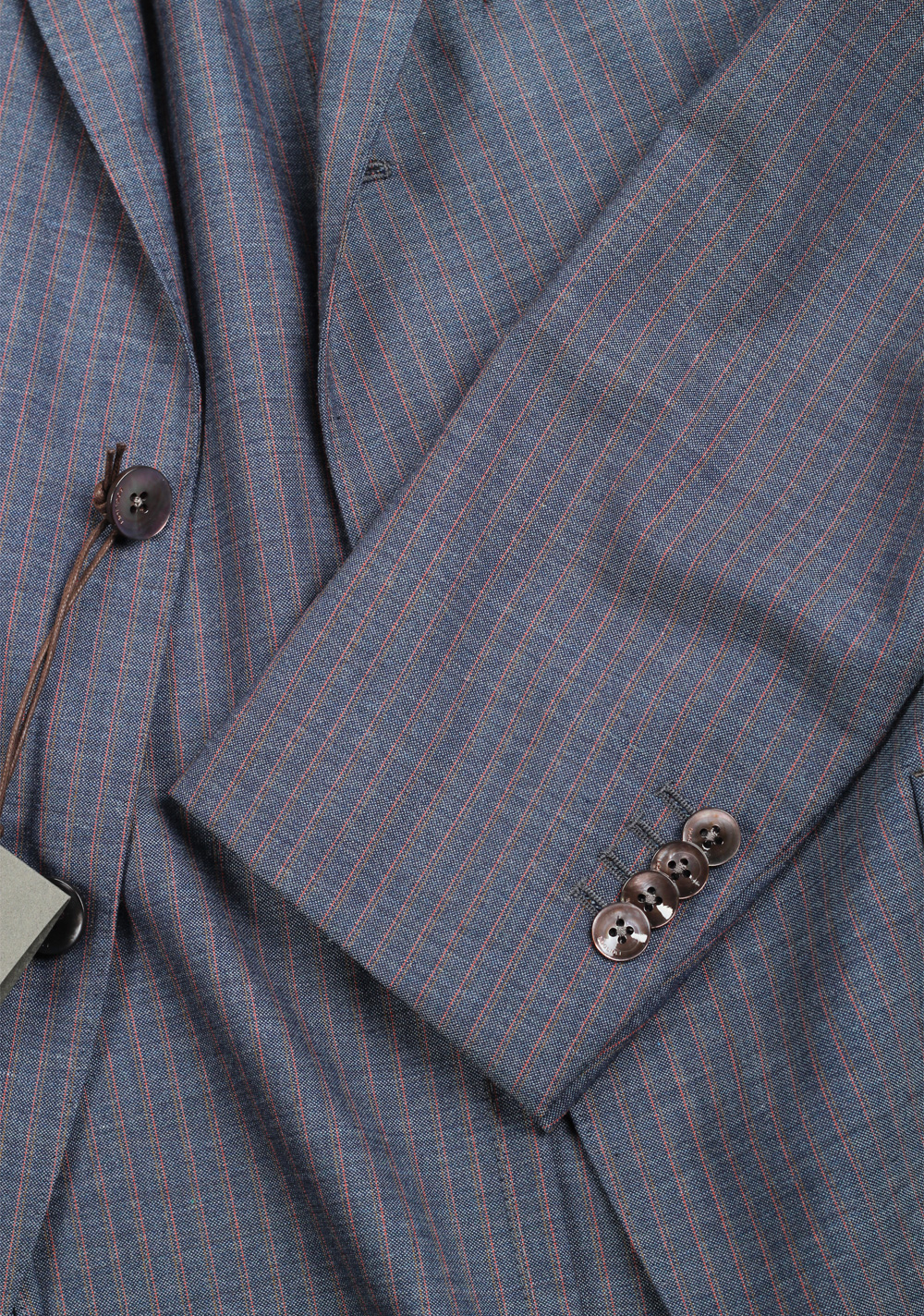 Boglioli K Jacket Blue Striped Suit Size 50 / 40R U.S. | Costume Limité