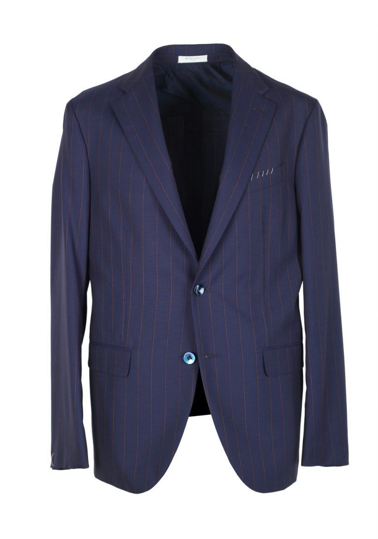 Boglioli 69 Blue Striped Suit - thumbnail | Costume Limité