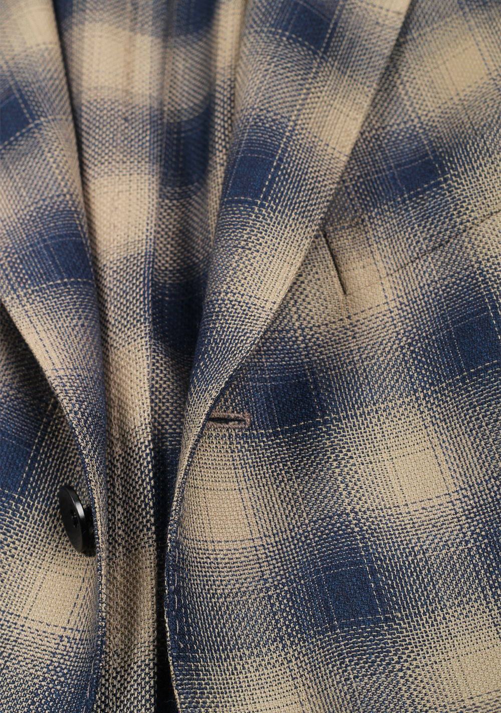 Boglioli K Jacket Beige Blue Checked Sport Coat | Costume Limité