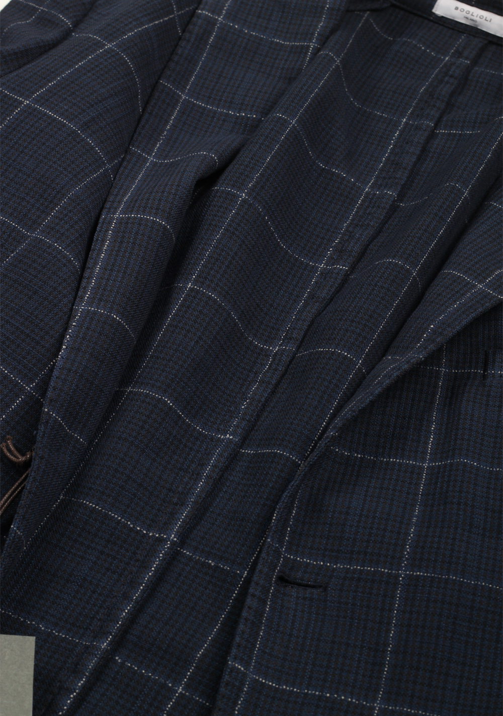 Boglioli K Jacket Blue Checked Sport Coat | Costume Limité
