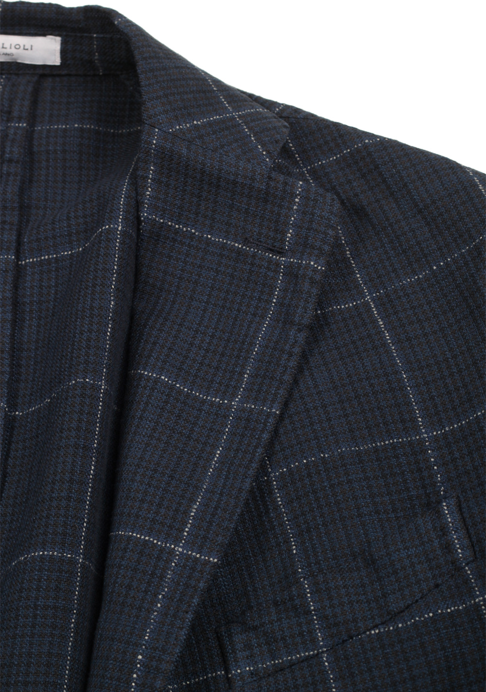 Boglioli K Jacket Blue Checked Sport Coat | Costume Limité