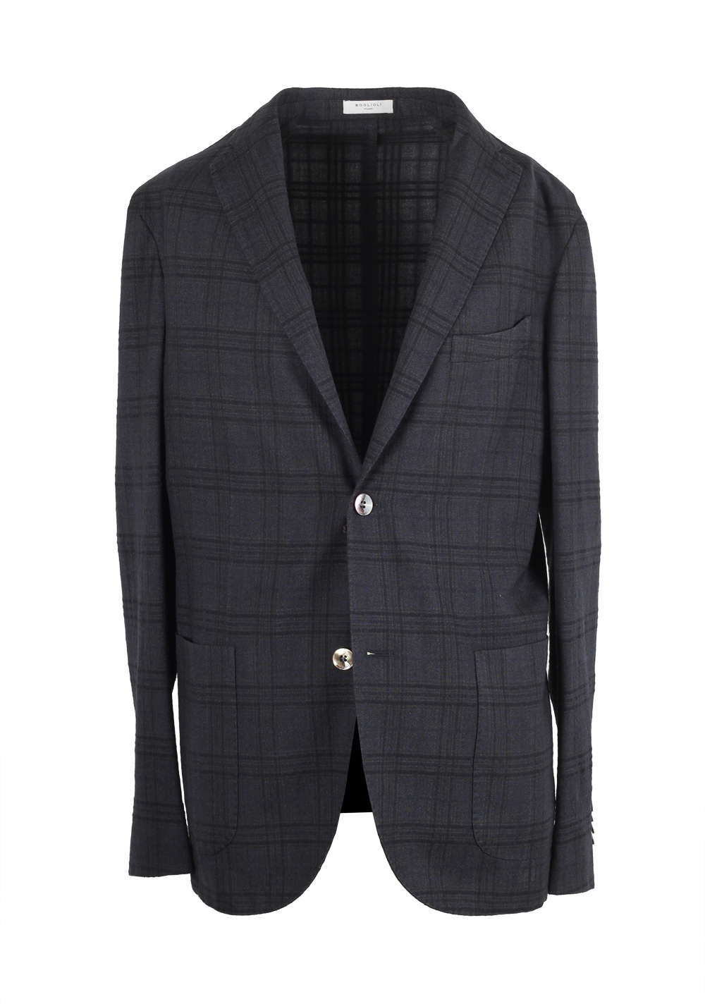 Boglioli K Jacket Gray Checked Sport Coat | Costume Limité