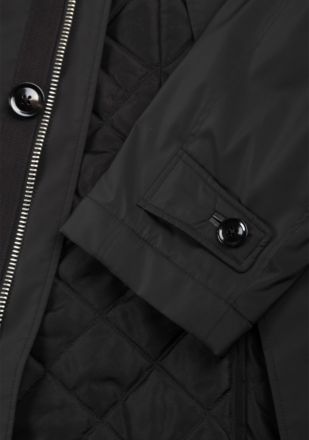 TOM FORD Black Over Rain Jacket Coat Size 50 / 40R U.S. Outerwear | Costume Limité