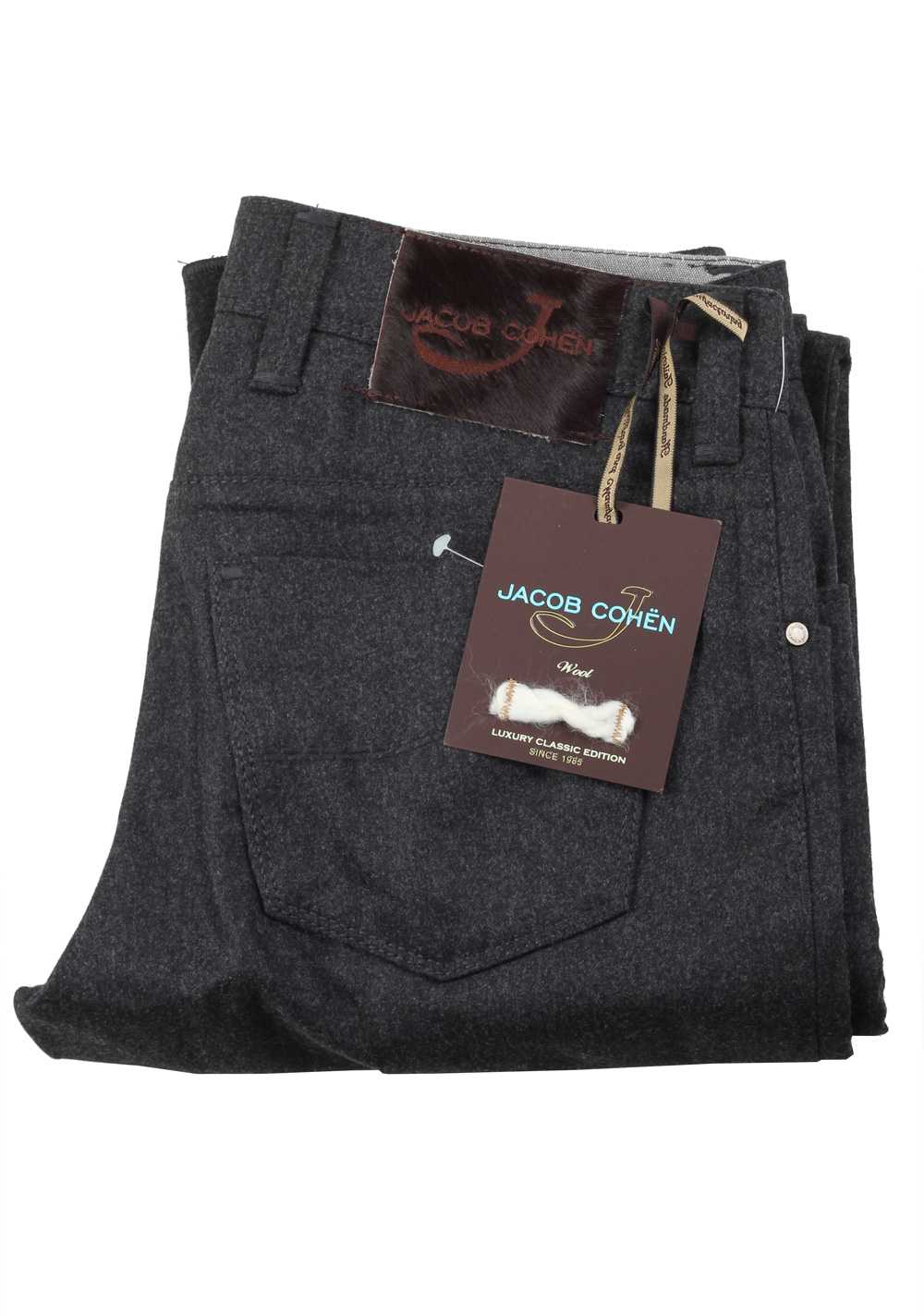 Jacob Cohen Trousers J620 Size 47 / 31 U.S. Wool | Costume Limité