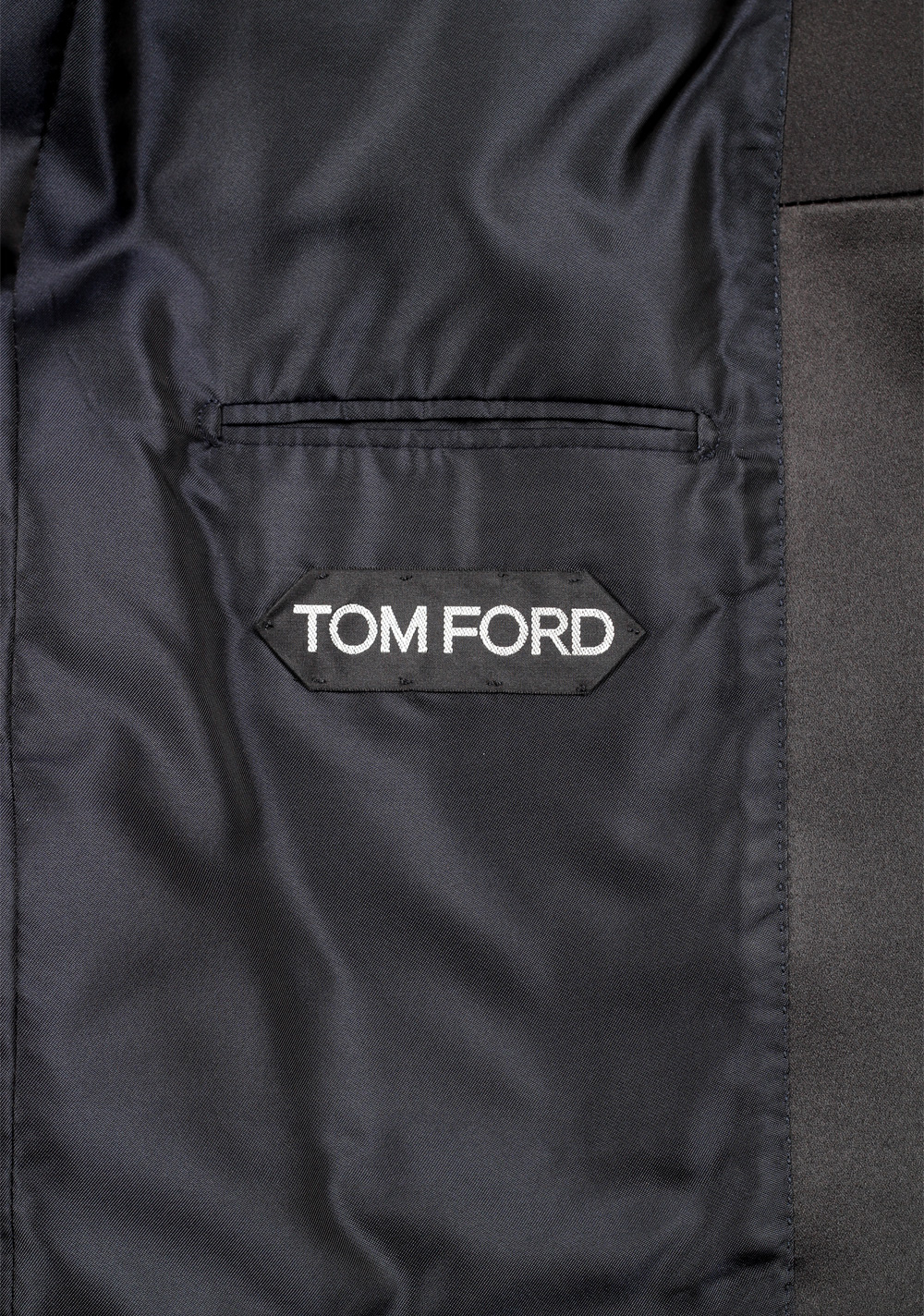TOM FORD Shelton Navy Sport Coat Velvet Tuxedo Dinner Jacket Size 54 / 44R U.S. | Costume Limité