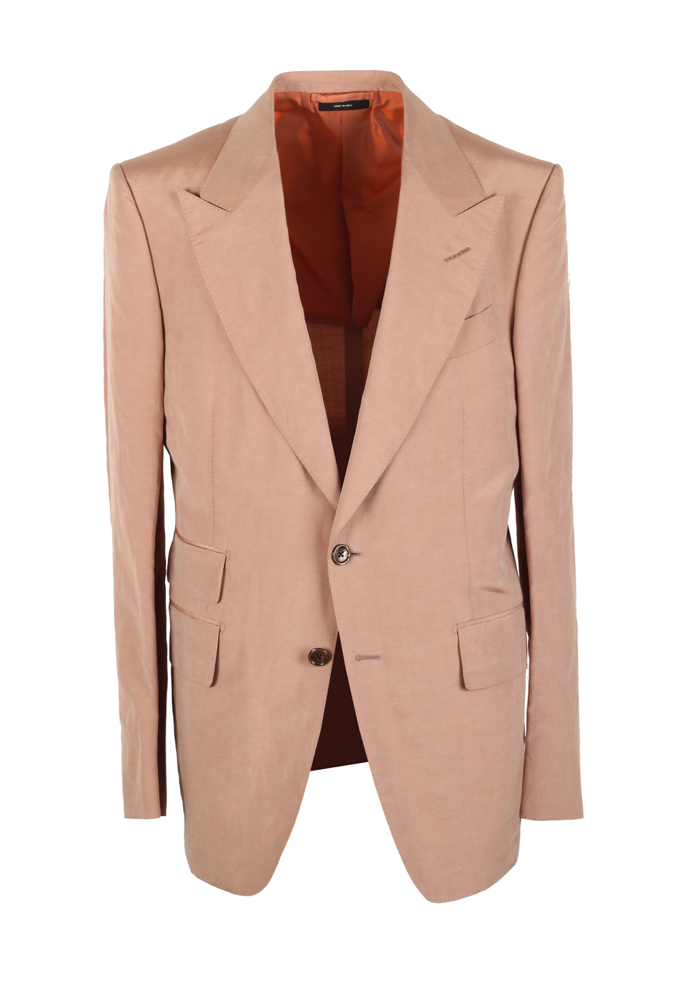 TOM FORD Shelton Beige Sport Coat In Silk Blend | Costume Limité