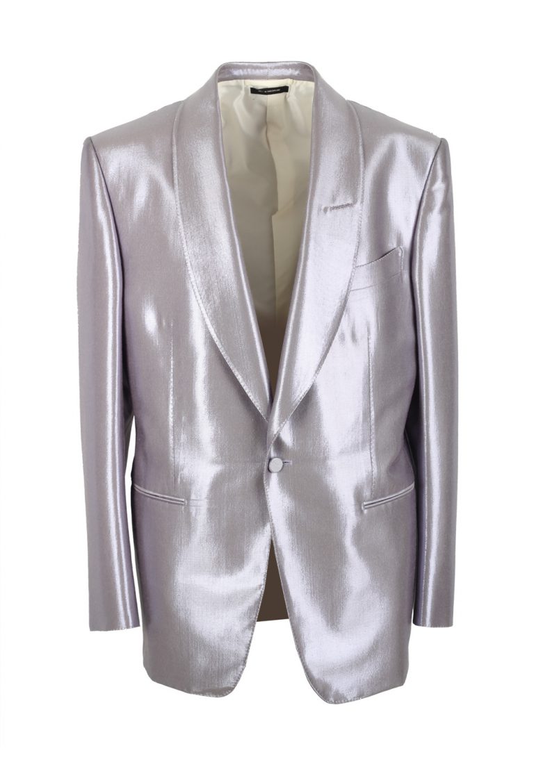 TOM FORD Windsor Gray Shawl Tuxedo Dinner Jacket Size 52 / 42R U.S. Fit A - thumbnail | Costume Limité