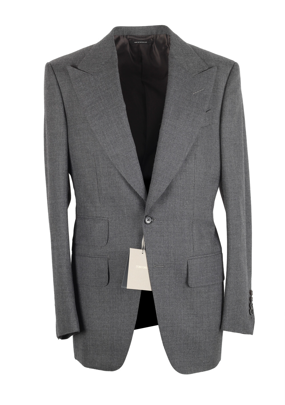 TOM FORD Atticus Gray Sport Coat Size 46 / 36R U.S. | Costume Limité