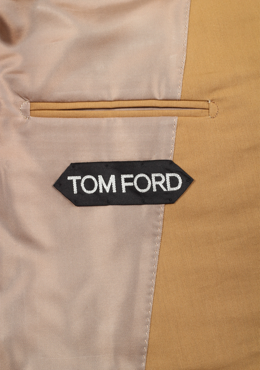 TOM FORD Atticus Beige Sport Coat Size 46 / 36R U.S. | Costume Limité