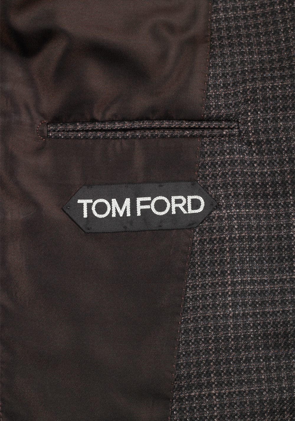 TOM FORD Atticus Brownish Gray Sport Coat Size 46 / 36R U.S. | Costume Limité