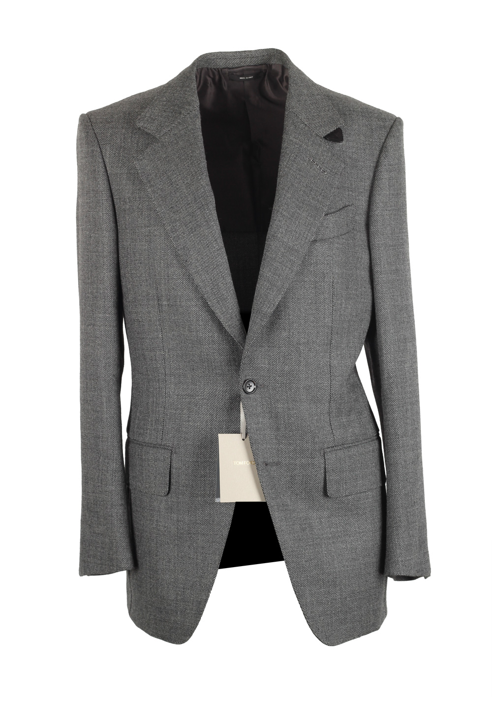 TOM FORD Atticus Gray Sport Coat Size 46 / 36R U.S. | Costume Limité